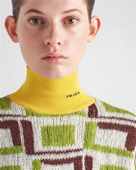 prada turtleneck women's|Prada 2021 Turtleneck Sweater .